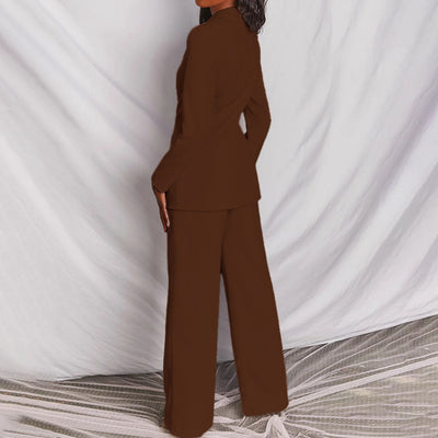 Eleganter l Blazer und Hosenset