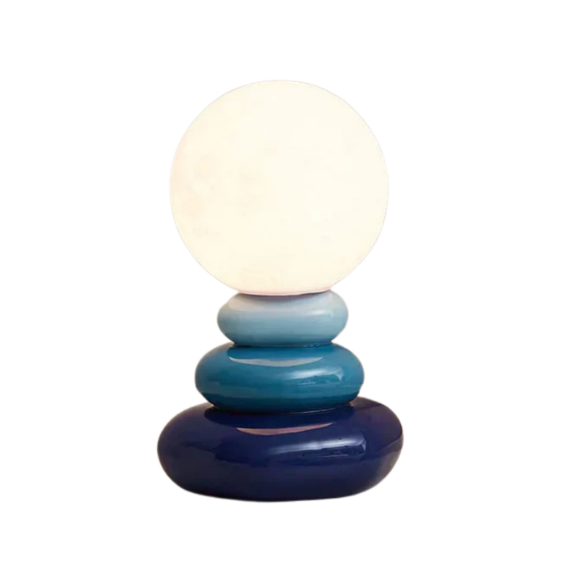 Kreative Kugelstein Tischlampe | Elegante Steinlampe Für Modernes Wohnambiente