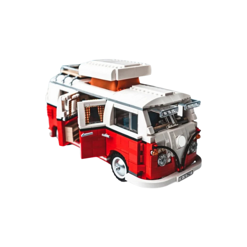 BuildJoy | Dekoratives Campingbus-Bausatz Für Kreatives Spielen