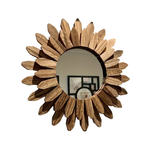 FloralReflect | Bohemian Stil Dekorative Wandspiegel