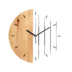 WoodenCharm | Stilvolle Holzwanduhr Für Die Inneneinrichtung Mit Zeitloser Eleganz