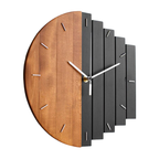 WoodenCharm | Stilvolle Holzwanduhr Für Die Inneneinrichtung Mit Zeitloser Eleganz