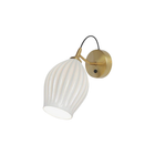 GlowHaven – Wandleuchte Led | Keramik Mit Rippmuster