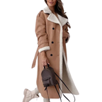 Cassy | Langer Wintermantel Mit Vielseitigem Design