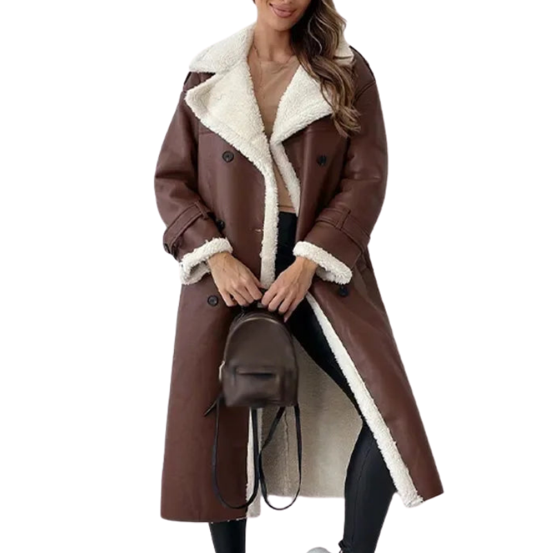 Cassy | Langer Wintermantel Mit Vielseitigem Design