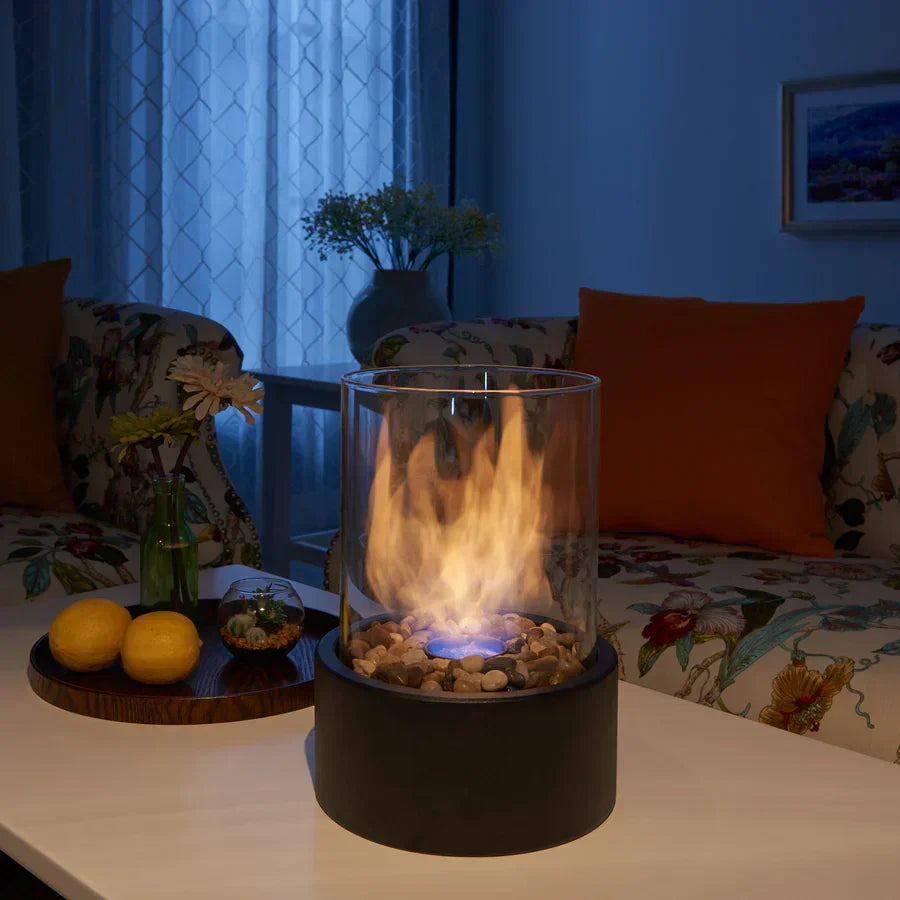 Cosyflame table fireplace | moderner bioethanol-tischkamin mit echtem flammenspiel & skandinavischem design