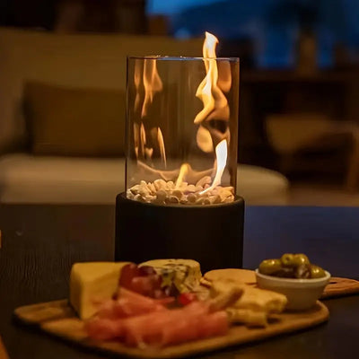 Cosyflame table fireplace | moderner bioethanol-tischkamin mit echtem flammenspiel & skandinavischem design