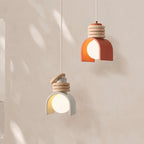 ArtsyGlow | Deckenlampe mit Farbigen Details und Künstlerischem Design