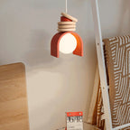 ArtsyGlow | Deckenlampe mit Farbigen Details und Künstlerischem Design