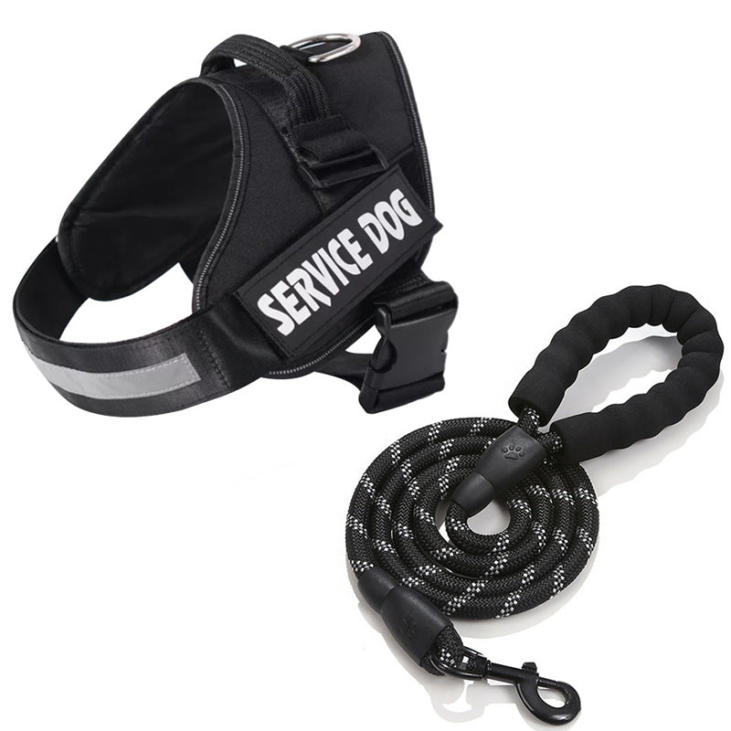 Dogsafe harness | sicherheits-hundegeschirr mit namensschild & reflektoren