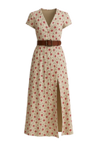 Damen Maxikleid – Sommerkleid, lange Passform