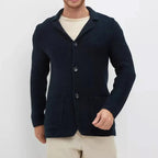 Lorenzo Strick-Cardigan – Herren Knitwear Cardigan mit Knopfleiste