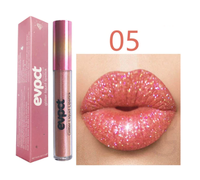 Diamantlippe | glitzernder, wasserdichter lippenstift für glamouröse anlässe