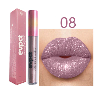Diamantlippe | glitzernder, wasserdichter lippenstift für glamouröse anlässe