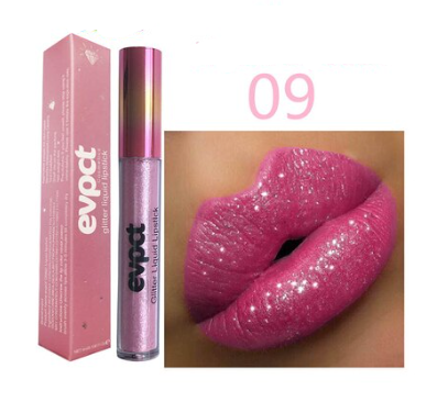 Diamantlippe | glitzernder, wasserdichter lippenstift für glamouröse anlässe