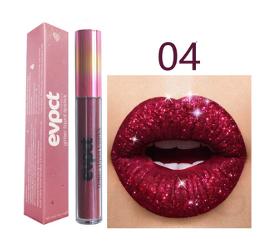 Diamantlippe | glitzernder, wasserdichter lippenstift für glamouröse anlässe