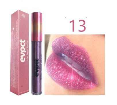 Diamantlippe | glitzernder, wasserdichter lippenstift für glamouröse anlässe