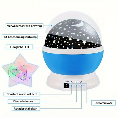 Sternenprojektor nachtlampe | luna