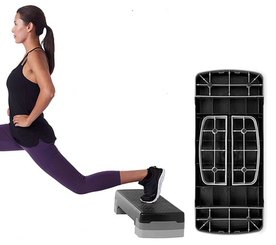 Einstellenfit step | verstellbarer fitness-stepper für effektives heimtraining