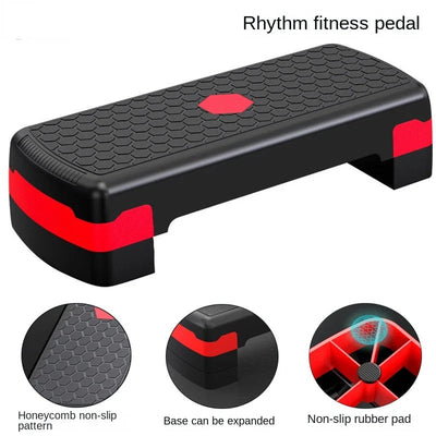 Einstellenfit step | verstellbarer fitness-stepper für effektives heimtraining
