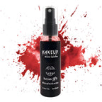 Halloween-Bluteffekt-Spray | Roter Glänzender Flüssigkeitseffekt | Waschbares Kostüm- & Requisitenspray für Halloween & Cosplay | Schmid