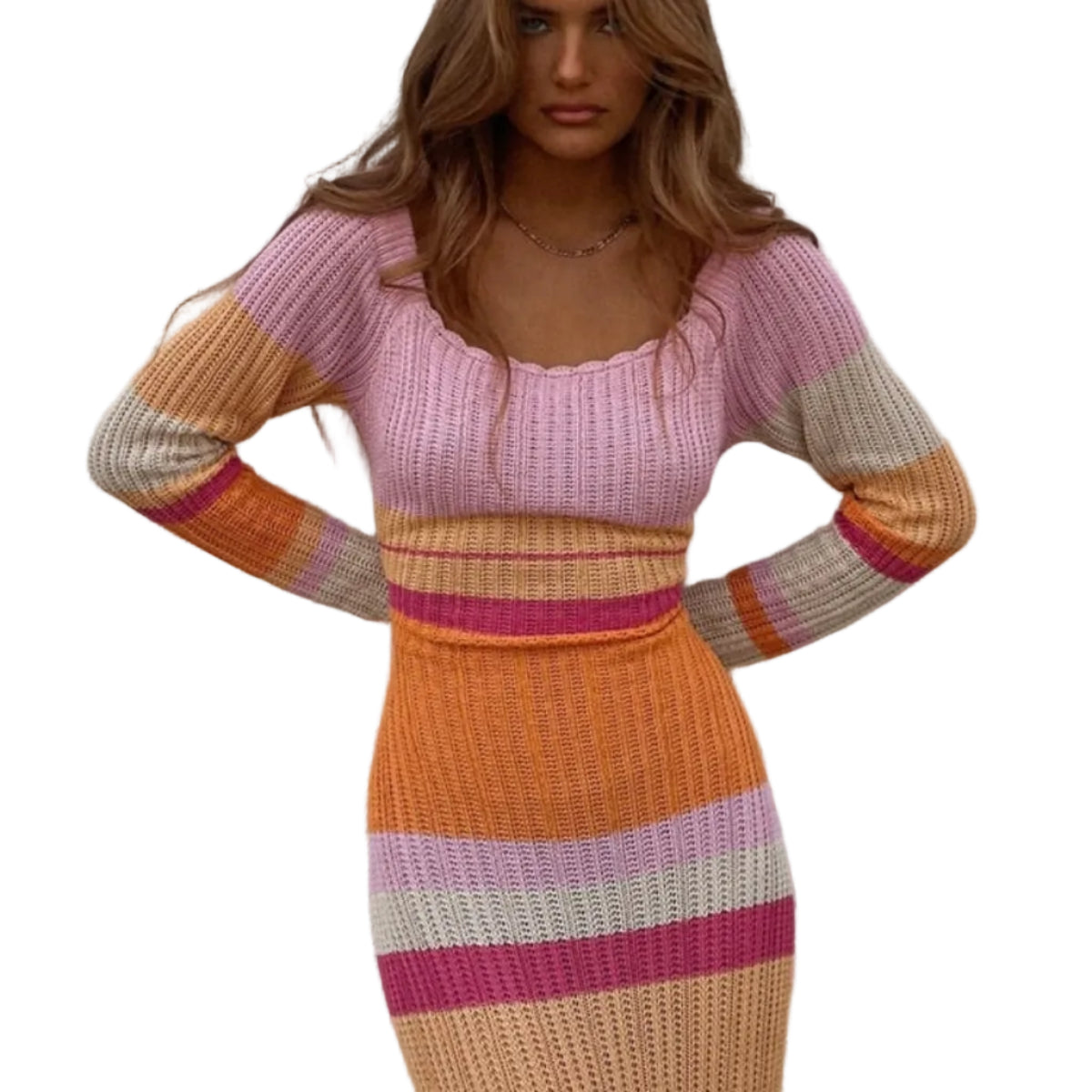 Mimi - Maxi Kleid Häkel Strandkleid für Damen