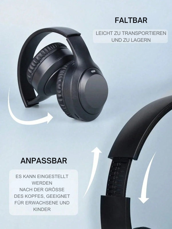 SoundEase kopfhörer | faltbarer musikgenuss für unterwegs