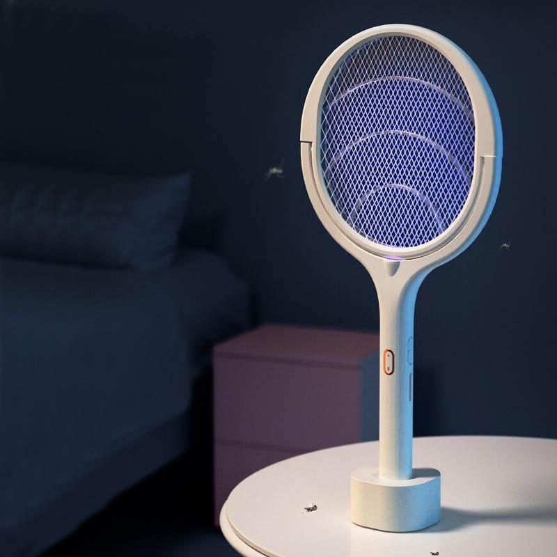 Fliegenklatsche FlyZap | Faltbarer Elektrischer Insektenvernichter Mit USB Anschluss Sicher Für Kinder Und Haustiere