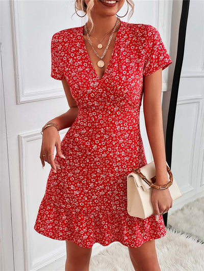 Blumiges | kleid für damen