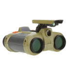 Kinderfernglas | 4x30 Fernglas mit Nachtsichtfunktion | Wasserfestes Outdoor-Fernglas | Schmid