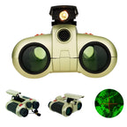 Kinderfernglas | 4x30 Fernglas mit Nachtsichtfunktion | Wasserfestes Outdoor-Fernglas | Schmid