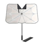 Faltbare Sonnenblende für die Windschutzscheibe | Windschutzscheiben-Sonnenschutz im Regenschirm-Design | Reflektierende Auto-Sonnenblende | Schmid