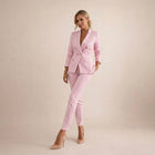 Marta Damen Zweiteiliger Hosenanzug – Blazer und Hose Set