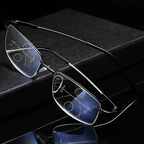 Intelligente Multifokale Brille – Brille Mit Progressiven Gläsern Für Komfortables Sehen