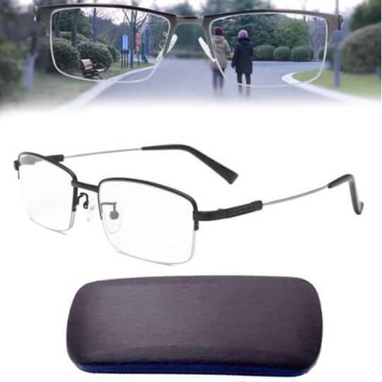 Intelligente Multifokale Brille – Brille Mit Progressiven Gläsern Für Komfortables Sehen