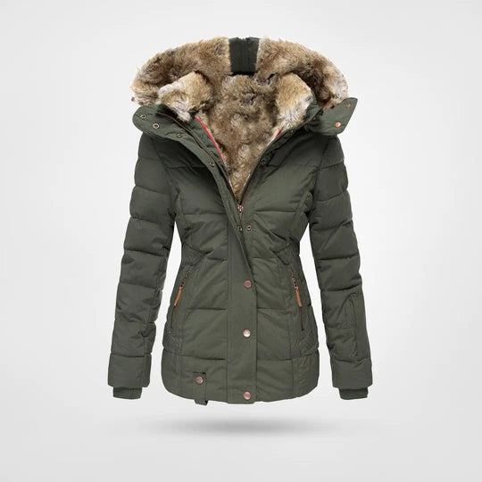 Zarah Damen Winterjacke – Wasserdicht Mit Innenfutter Und Kapuze