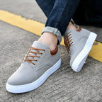 Herren - Canvas Sneaker mit Weißer Sohle
