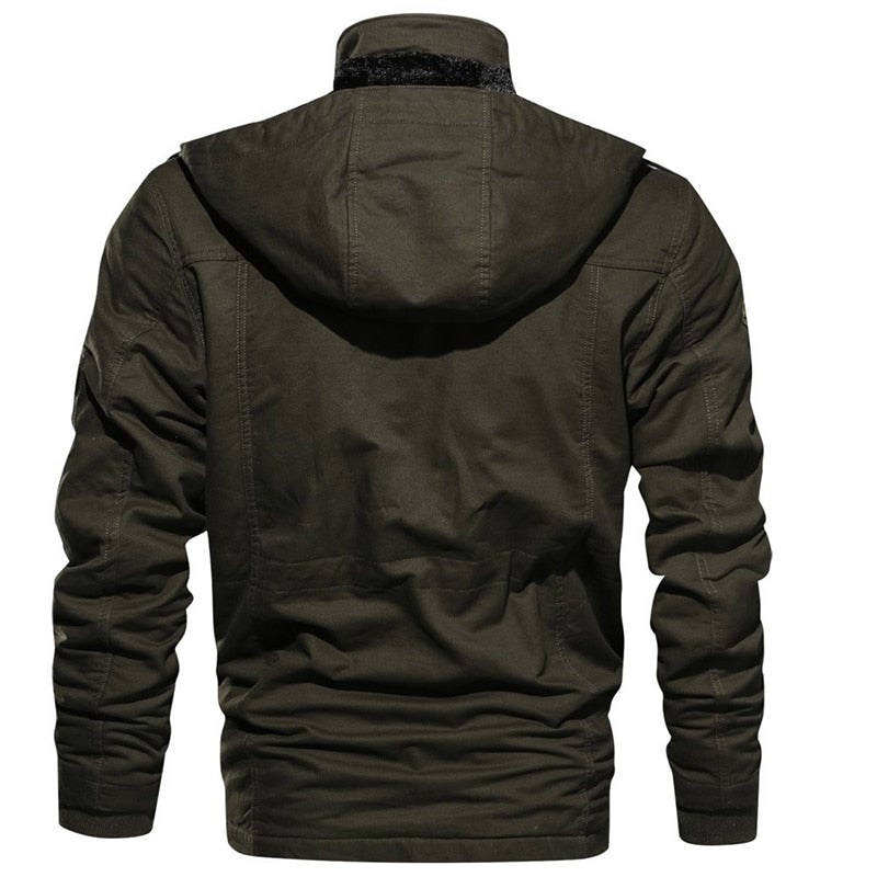 Commanders Jacke – Militärische Freizeitjacke Mit Knöpfen