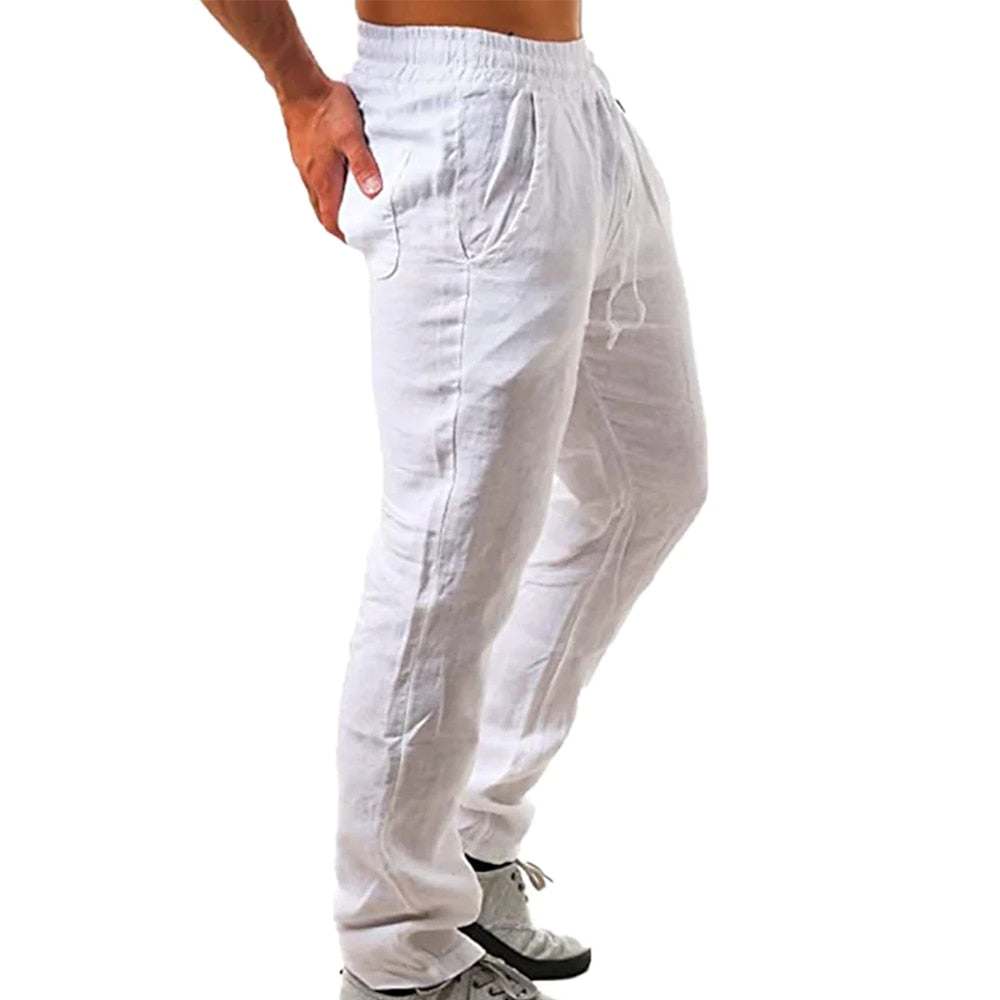 Herren Leinenhose – Leichte Pantalon aus Leinen