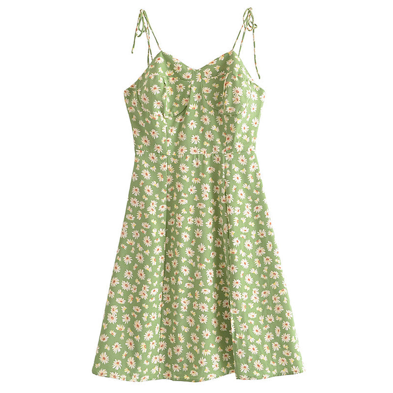 Midi - Marvel Kleid Midi Sommerkleid Mit Punkte-Muster