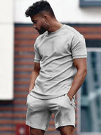 Herren Freizeit‑Set – T‑Shirt und Shorts
