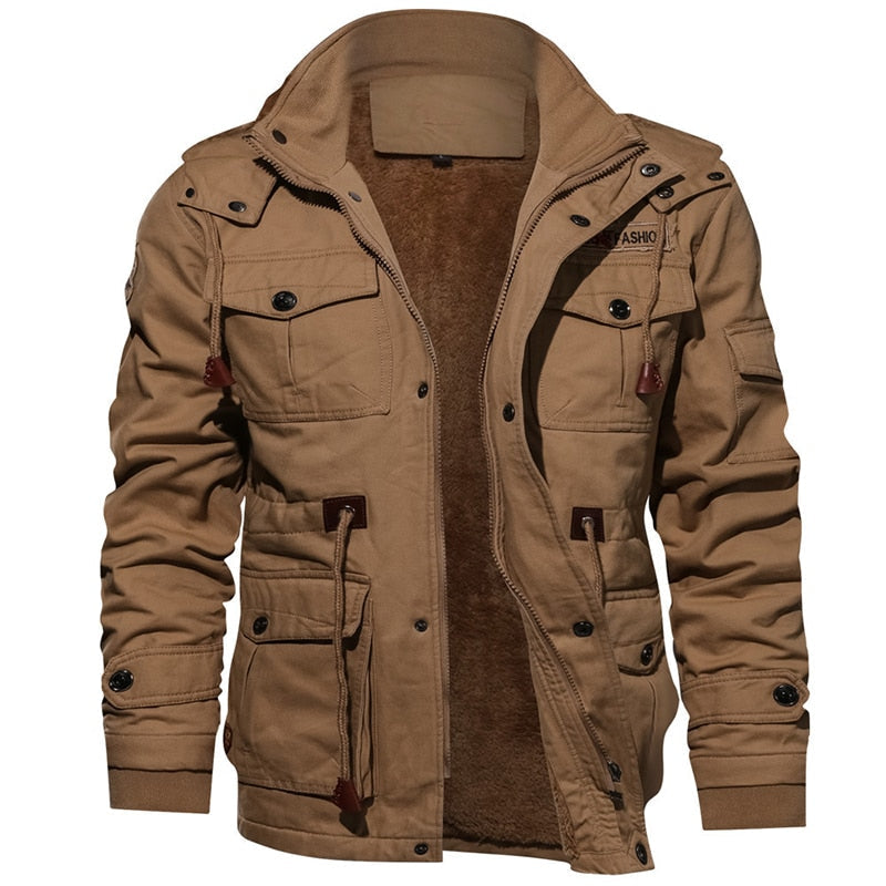 Commanders Jacke – Militärische Freizeitjacke Mit Knöpfen