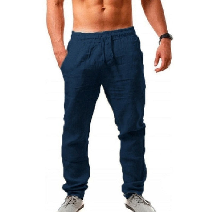 Herren Leinenhose – Leichte Pantalon aus Leinen