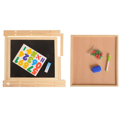 Boardpro | verstellbares whiteboard & kreidetafel für kreatives lernen