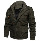 Commanders Jacke – Militärische Freizeitjacke Mit Knöpfen
