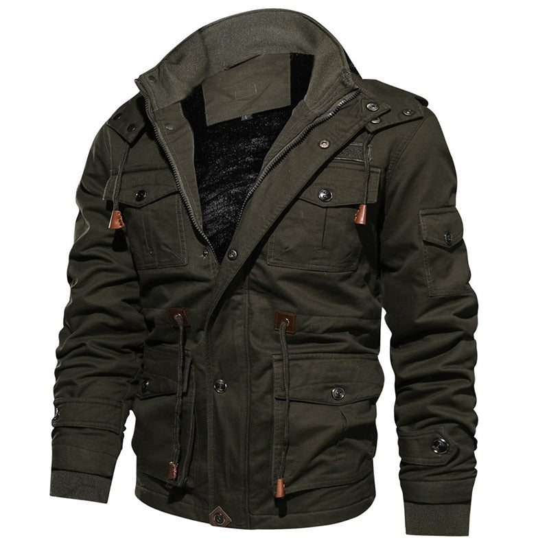 Commanders Jacke – Militärische Freizeitjacke Mit Knöpfen