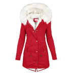Damen Winterjacke | Mit Kapuze Und Langarm Für Wärme Und Komfort