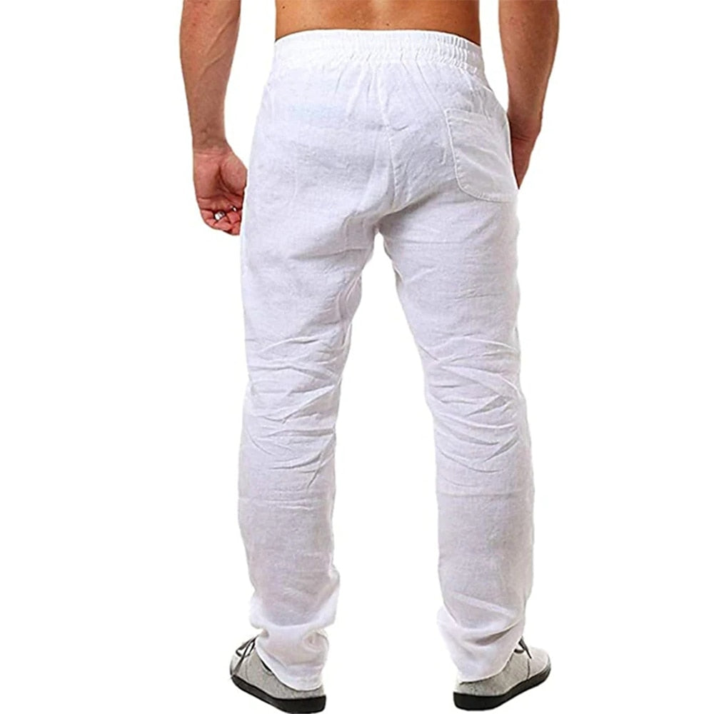 Herren Leinenhose – Leichte Pantalon aus Leinen