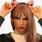 Alte Charaktermaske aus Latex | Vollgesichtsmaske mit beweglichem Mund | Erwachsenen Kostümmaske für Halloween, Cosplay & Theater | Schmid