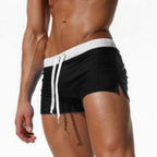 Moderne Herren Badehose – Schnelltrocknende Badeshorts Mit Elastischem Bund